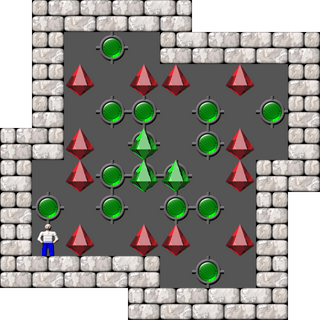 Уровень 7 — Microban 02 Arranged